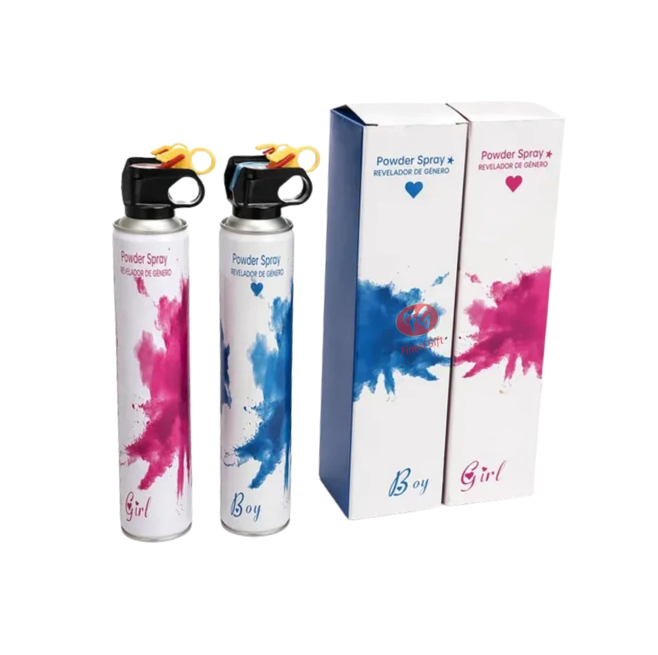 Gender Review Spray Can